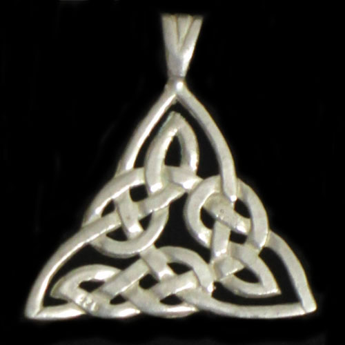 Colgante plata motivos celtas